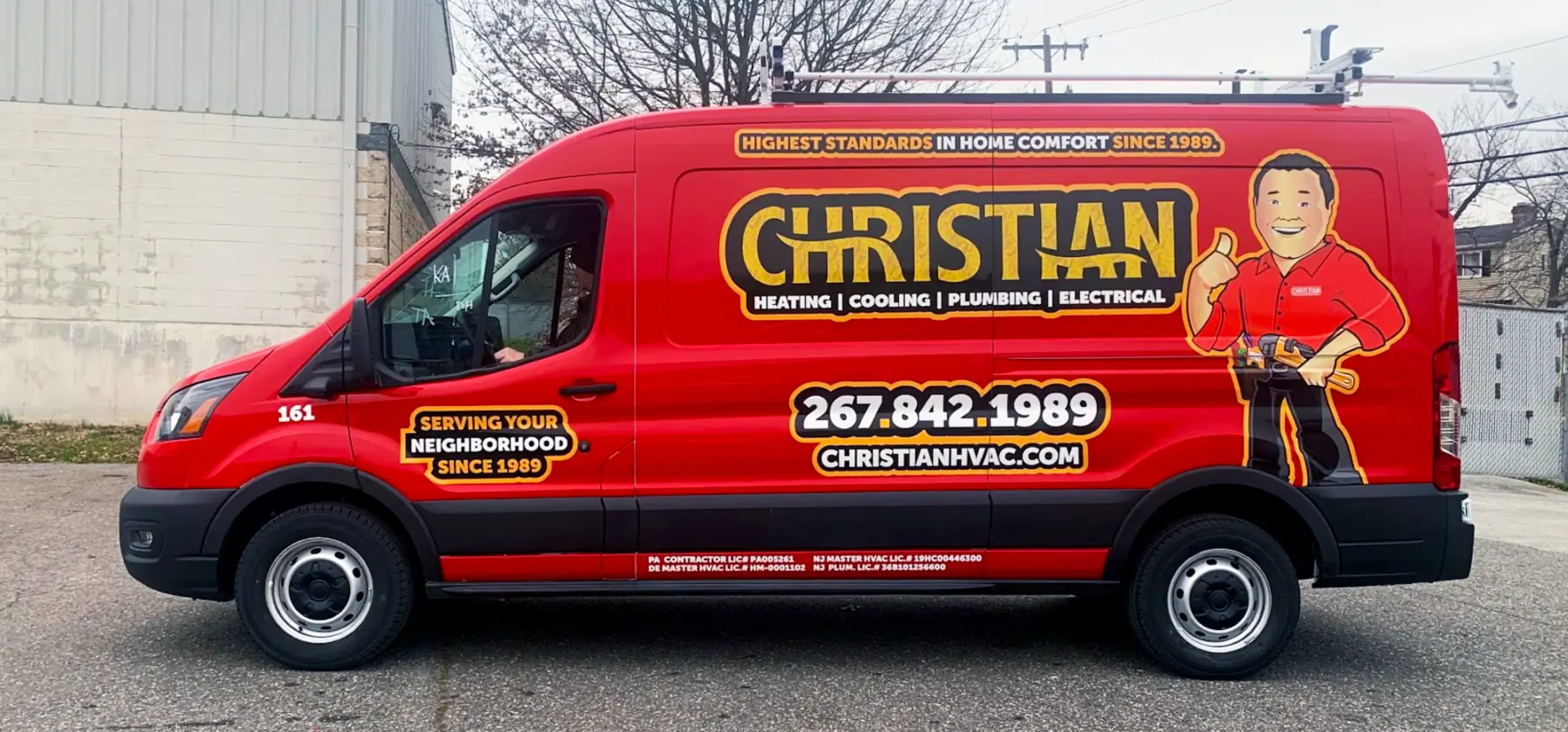 Christian service van